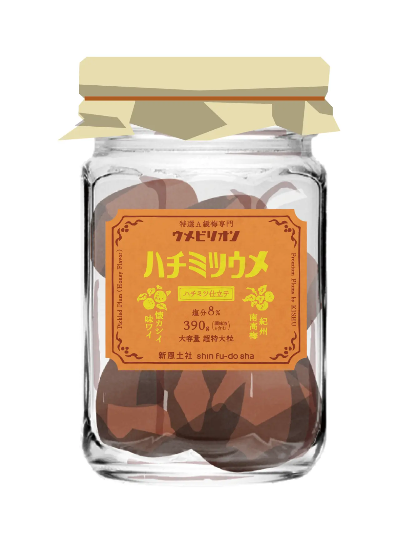 はちみつうめ 390g(調味液を含む)