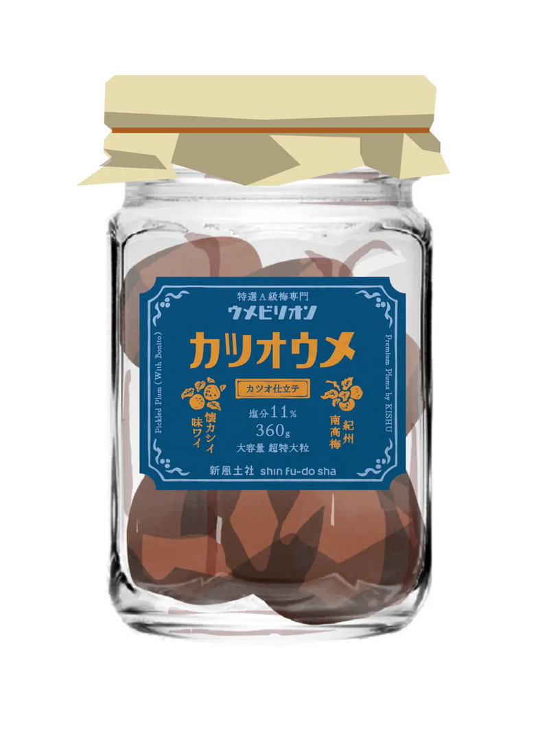 かつおうめ 360g